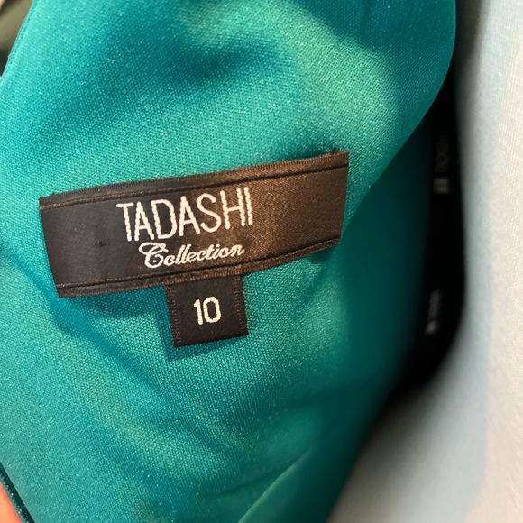 Tadashi Collection Green Silk Dress - Picture 10 of 10